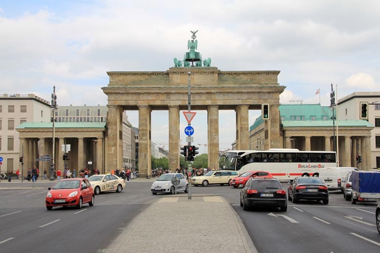 Kalender-Titelblatt: Das Brandenburger Tor, aufgenommen aus Richtung Westen, 2012 Kalender-Titelblatt: Das Brandenburger Tor, aufgenommen aus Richtung Westen, 2012