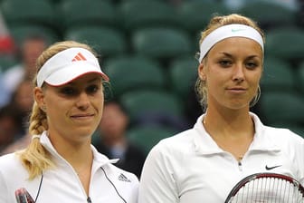 Angelique Kerber (li.) und Sabine Lisicki spielten in Wimbledon 2012 gegeneinander (Foto).
