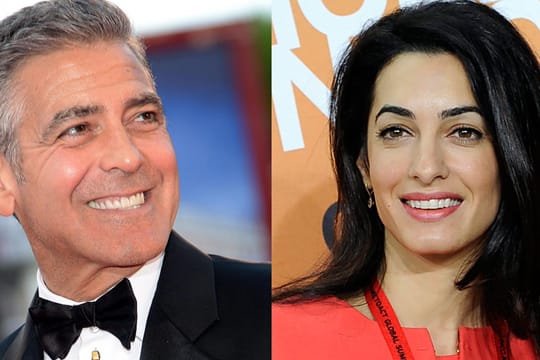 George Clooney und Amal Alamuddin werden heiraten.