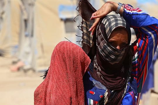 Irakische Flüchtlinge in Erbil