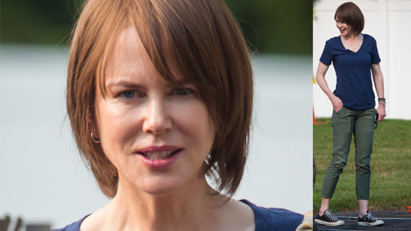 Ganz schön unscheinbar: Nicole Kidman ist kaum wiederzuerkennen.