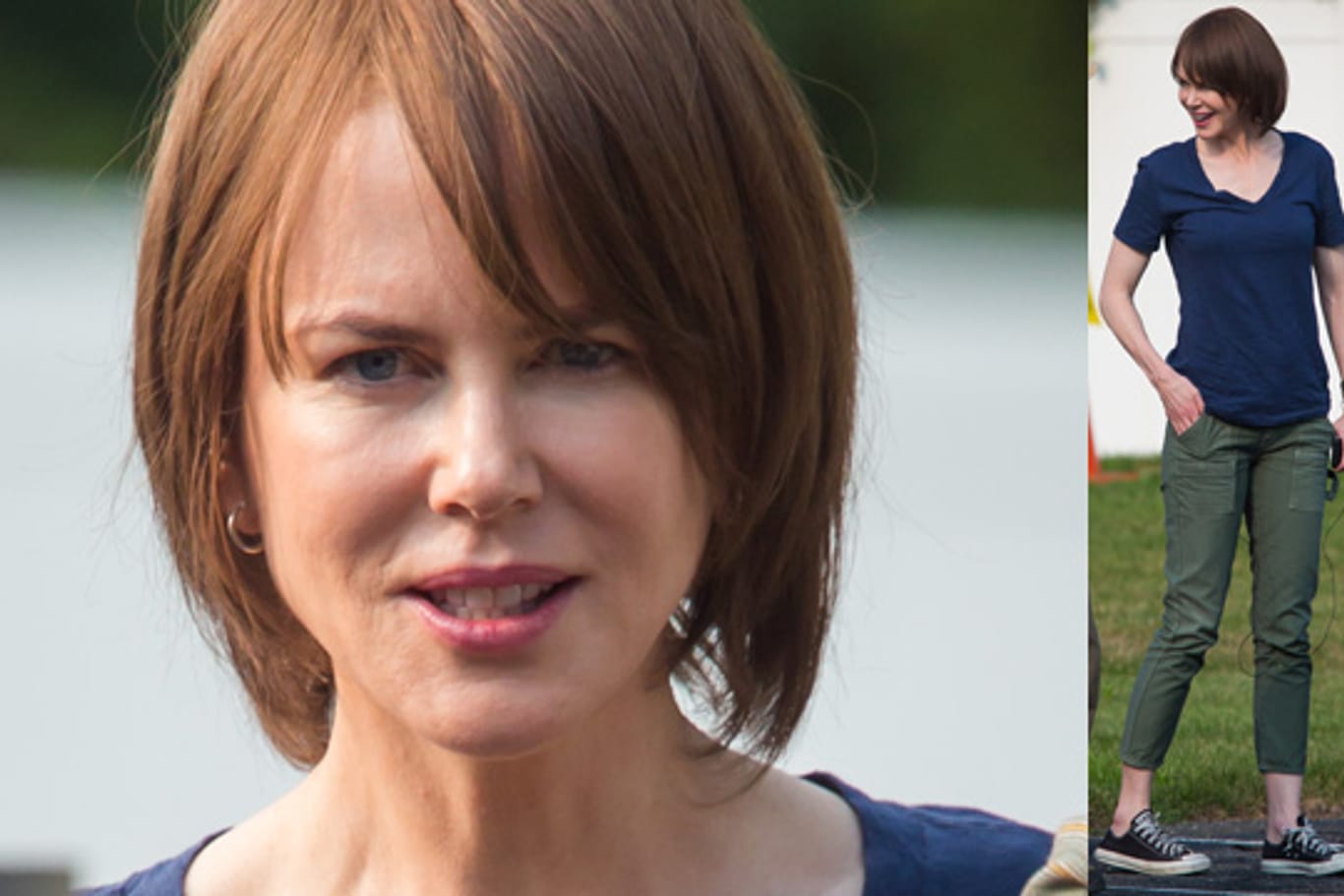 Ganz schön unscheinbar: Nicole Kidman ist kaum wiederzuerkennen.