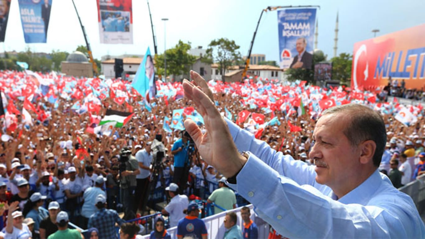 Wahlsieg wie erwartet: Recep Tayyip Erdogan