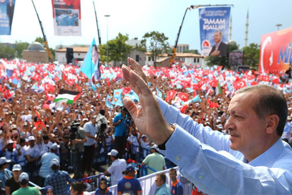Wahlsieg wie erwartet: Recep Tayyip Erdogan