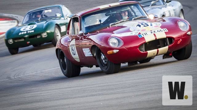 Beim Oldtimer Grand Prix wurden die alten Boliden über den Nürburgring gejagt.