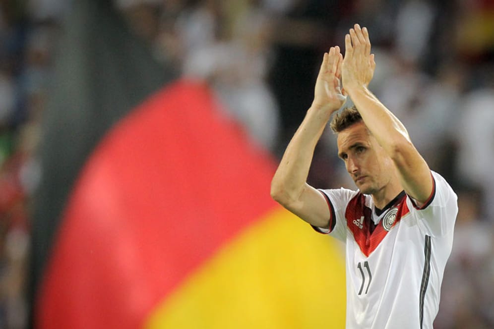 Weltmeister Miroslav Klose beendet seine Karriere in der Nationalmannschaft.