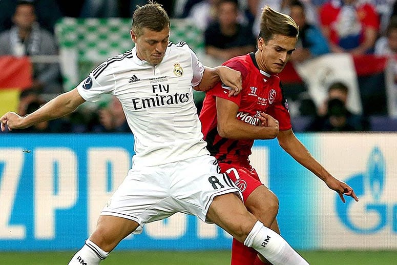 Toni Kroos (li.) ist Regisseur und Antreiber von Real Madrid.