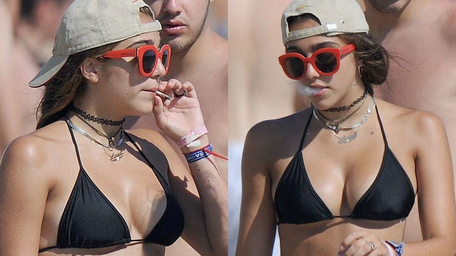 Lourdes Leon genießt ihren Urlaub in Cannes in vollen Zügen.