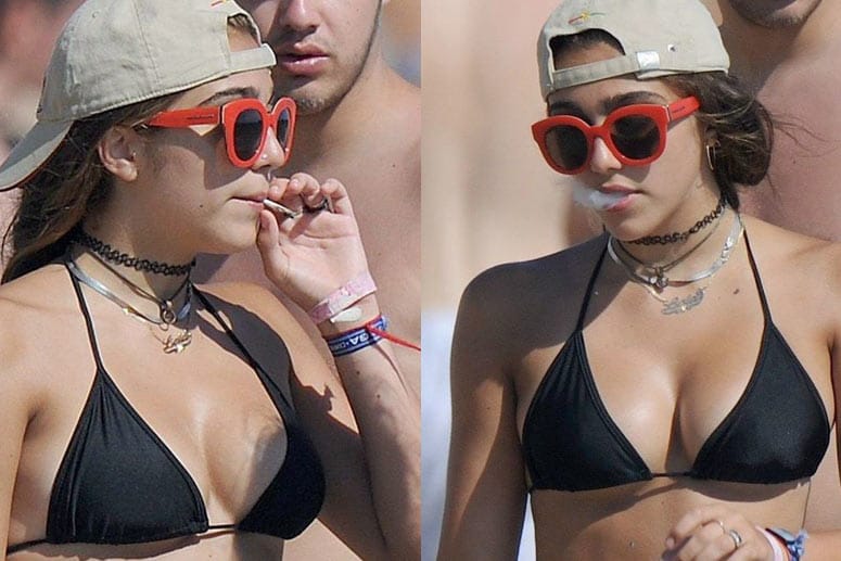 Lourdes Leon genießt ihren Urlaub in Cannes in vollen Zügen.