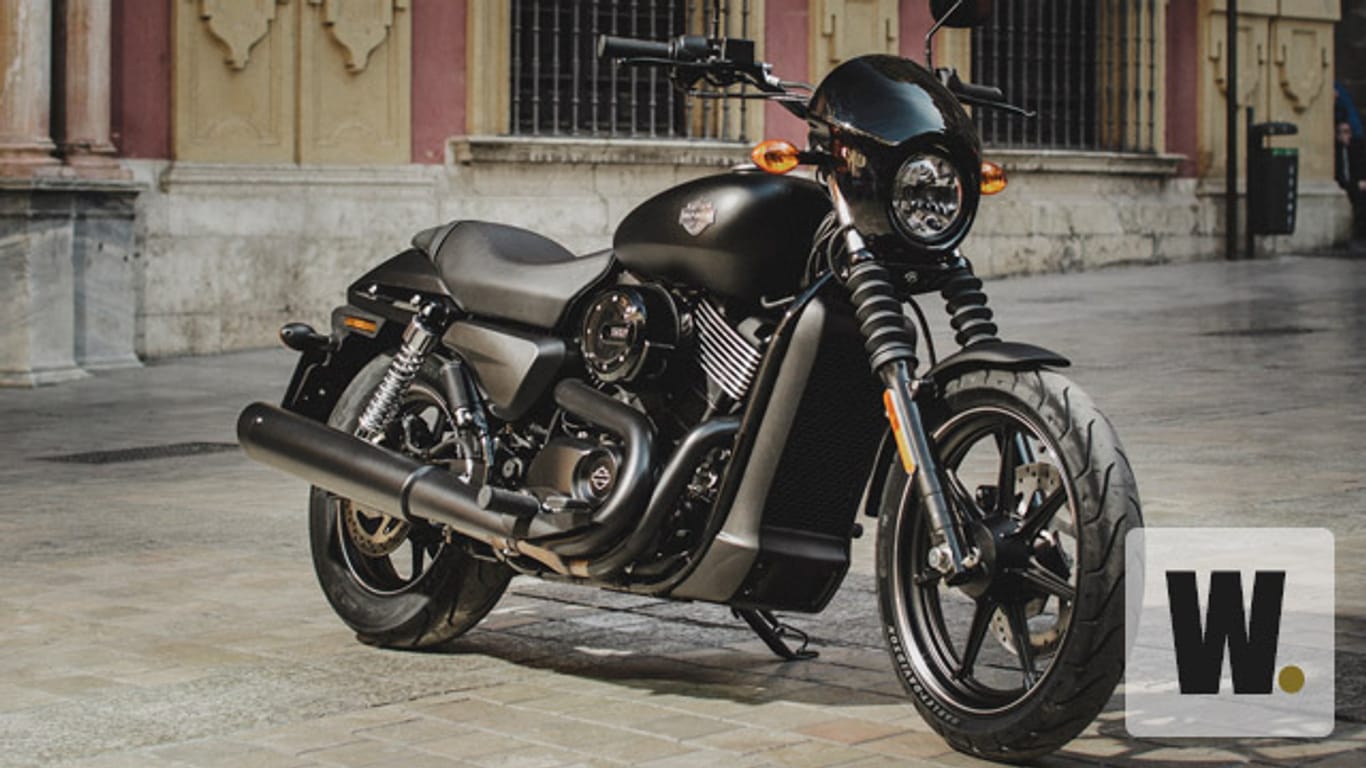 Das sind die schönsten Bikes der kommenden Saison - hier die Harley-Davidson Street 750.