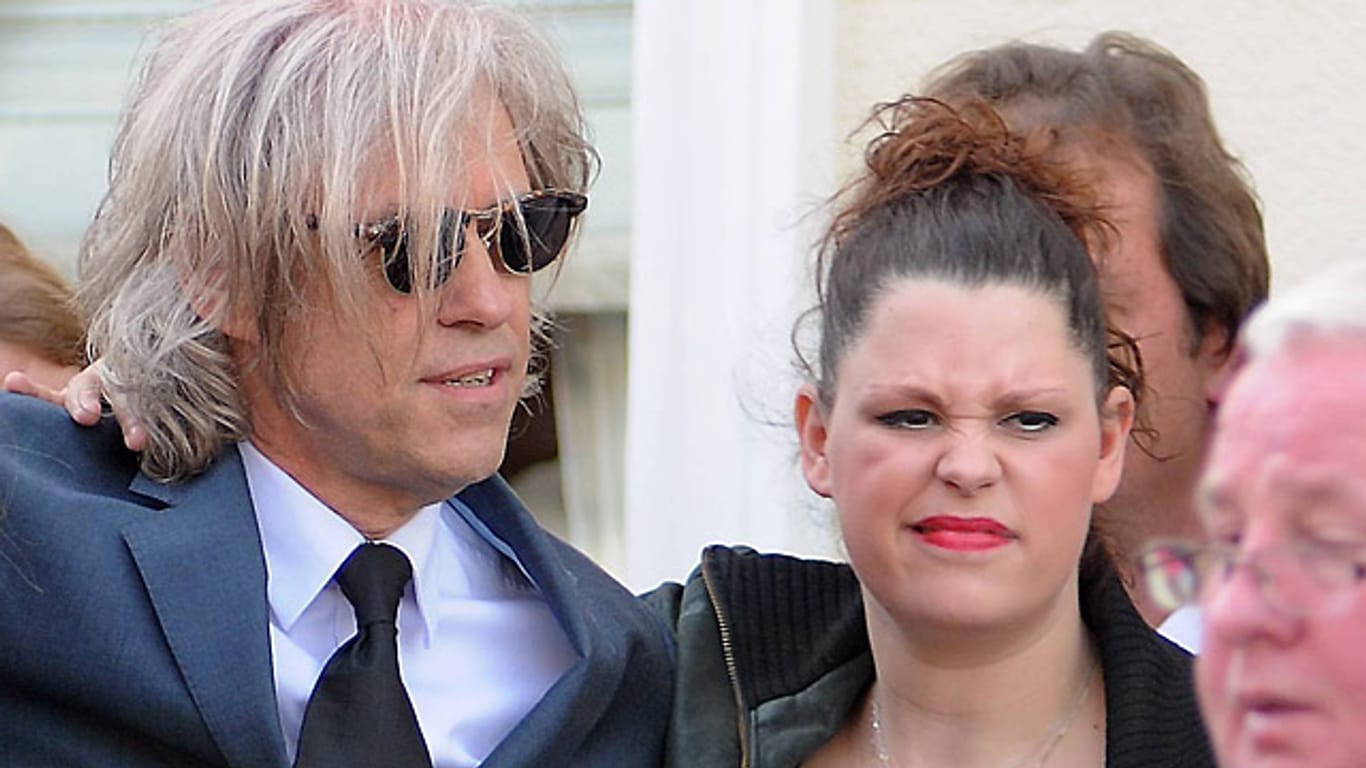 Fifi mit ihrem berühmten Vater Bob Geldof