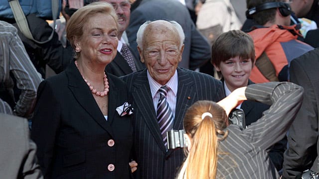 Ex-Bundespräsident Walter Scheel mit seiner Frau Barbara - jetzt streiten sich die Angehörigen darum, wer die Entscheidungen für ihn treffen darf.