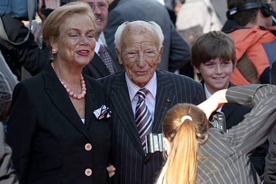 Ex-Bundespräsident Walter Scheel mit seiner Frau Barbara - jetzt streiten sich die Angehörigen darum, wer die Entscheidungen für ihn treffen darf.