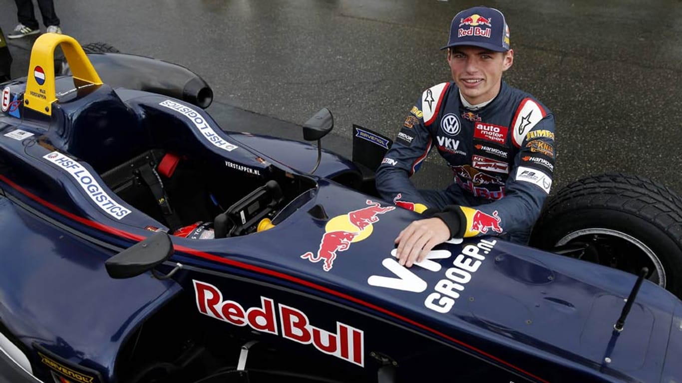 Formel-3-Pilot Max Verstappen ist erst 16 Jahre alt.