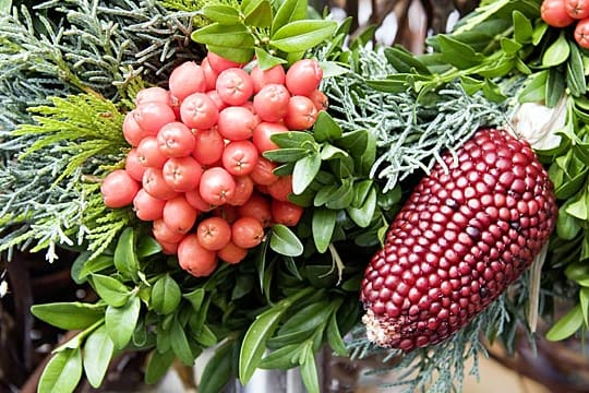 Herbstdeko für Erntedank.