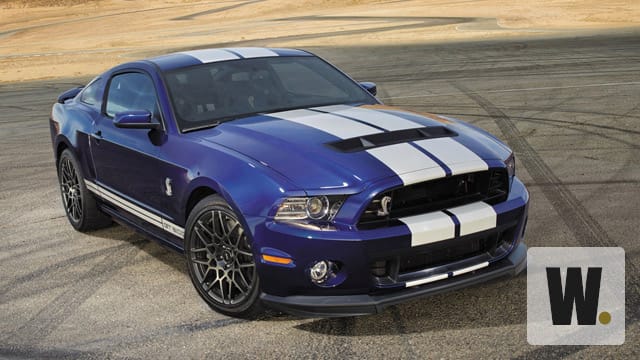 Ein waschechtes Musclecar: Der Ford Mustang Shelby GT 500.