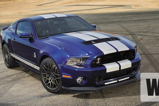 Ein waschechtes Musclecar: Der Ford Mustang Shelby GT 500.