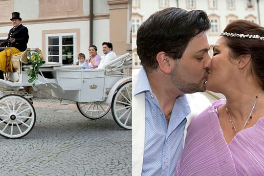 Mit ihrem Verlobten Yusif Eyvazov schwebt Anna Netrebko auf Wolke Sieben.