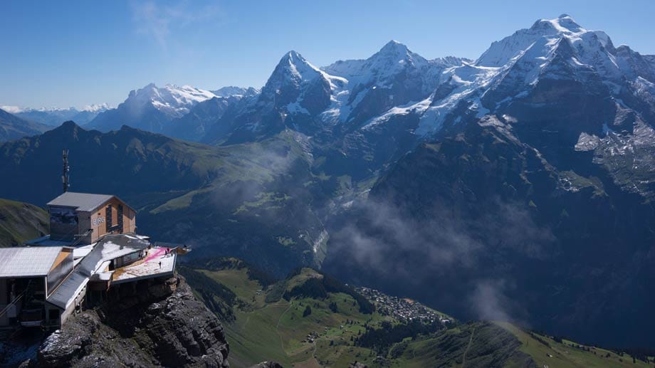 Der "Skyline Walk" hat erst vor kurzem eröffnet und liegt in den Berner Alpen.
