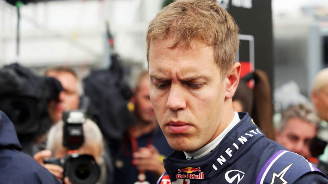 Sebastian Vettel ist nach dem Rennen in Belgien stinksauer.