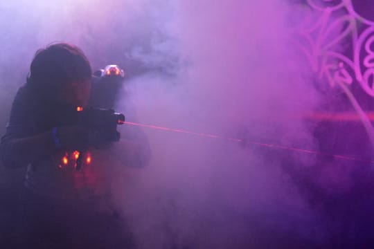 Ursprünglich wurde Lasertag zu Trainingszwecken im US-Militär eingesetzt.