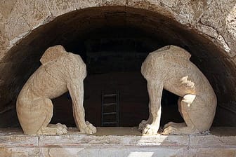 Sensationsfund in Griechenland: Das Grab soll aus der Zeit Alexanders des Großen stammen.