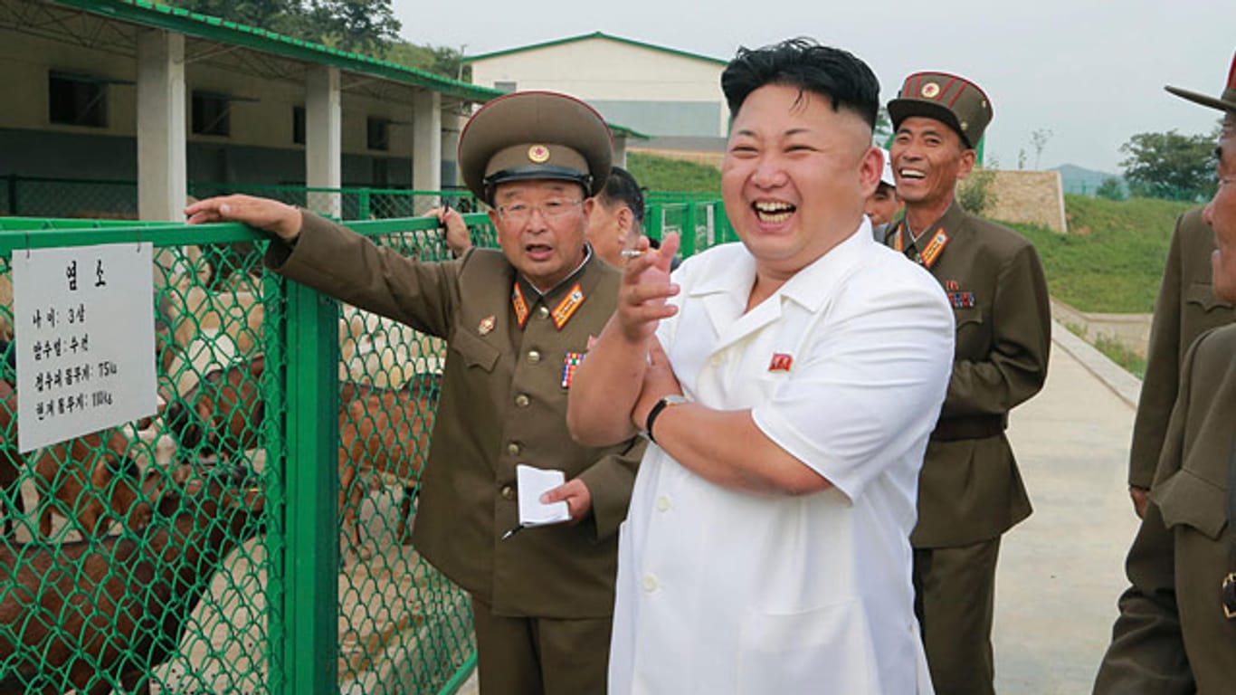 Spott und Häme: Chinas Jugend lacht über Kim Jong Un.