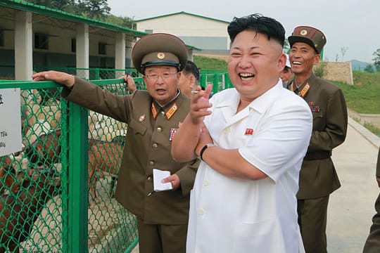 Spott und Häme: Chinas Jugend lacht über Kim Jong Un.
