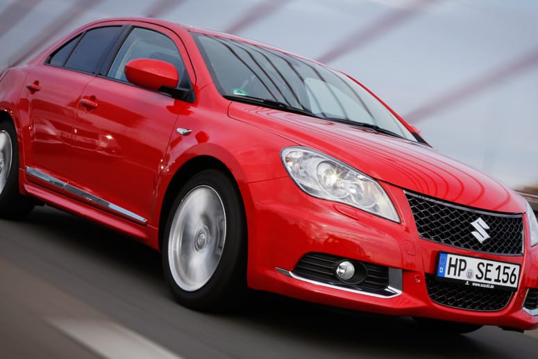 Der Suzuki hat Probleme mit Spinnen