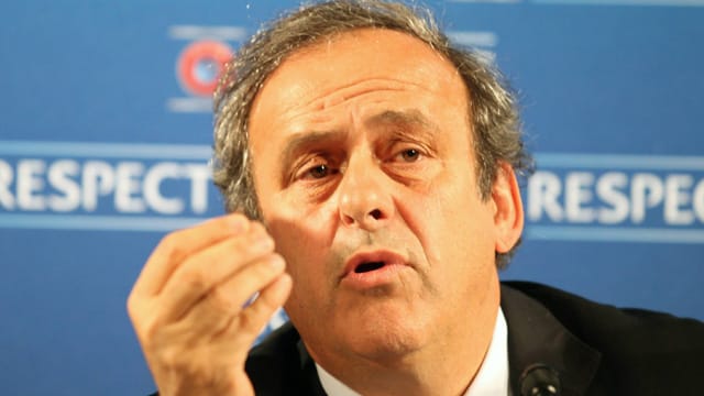 UEFA-Boss Michel Platini findet für Franck Ribéry deutliche Worte.