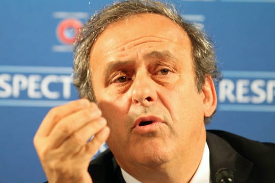 UEFA-Boss Michel Platini findet für Franck Ribéry deutliche Worte.