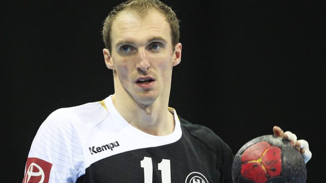 Holger Glandorf im Nationaltrikot.