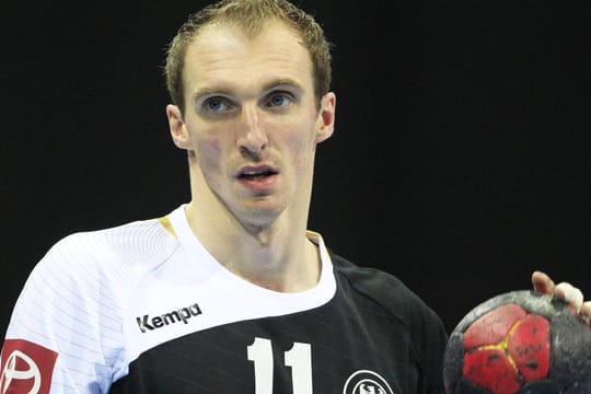 Holger Glandorf im Nationaltrikot.