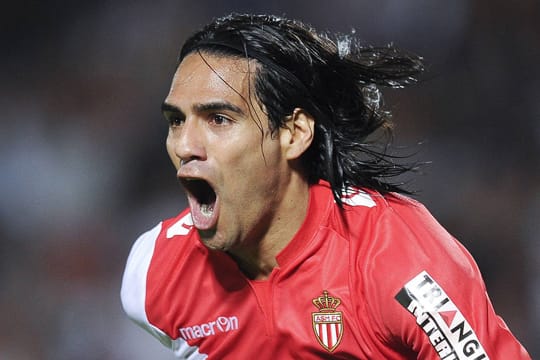 Falcao - hier im Trikot des AS Monaco - jubelt in der nächsten Saison für Manchester United.