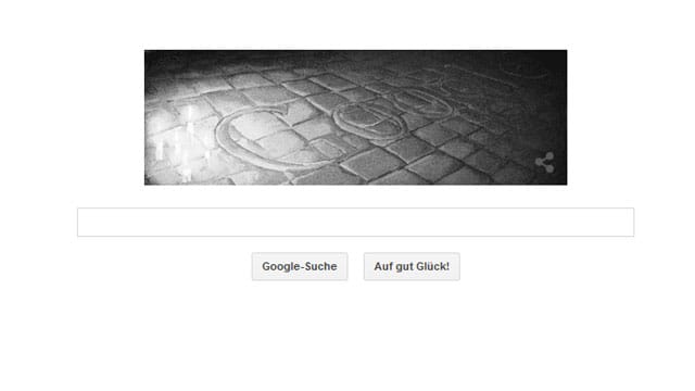Das Google Doodle erinnert an die Montagsdemonstrationen in Leipzig von 1989.