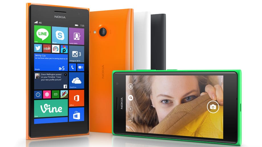 Das Nokia Lumia 735 und das 730 Dual Sim haben einen 4,7"-Bildschirm mit 720×1280 Pixeln