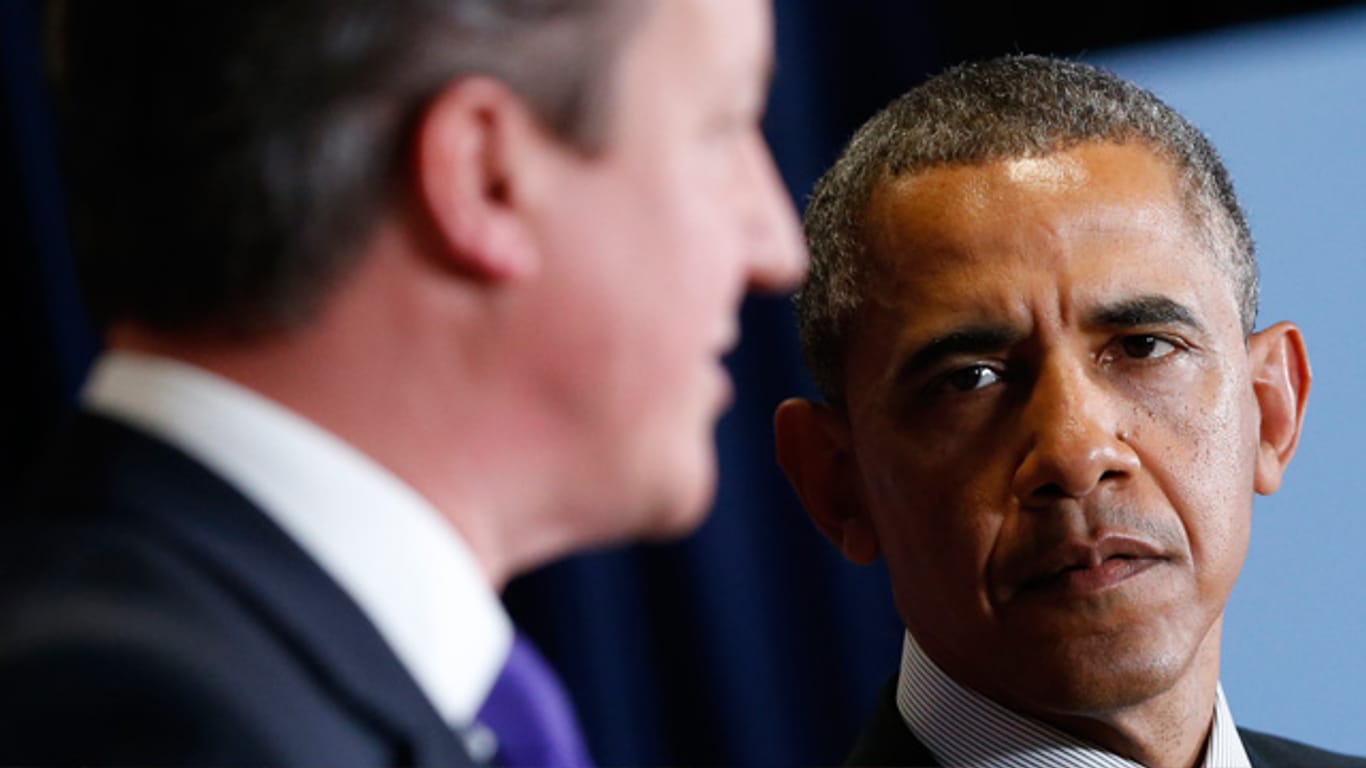 David Cameron und Barack Obama haben im Vorfeld des Nato-Gipfels einen gemeinsamen Kommentar verfasst.