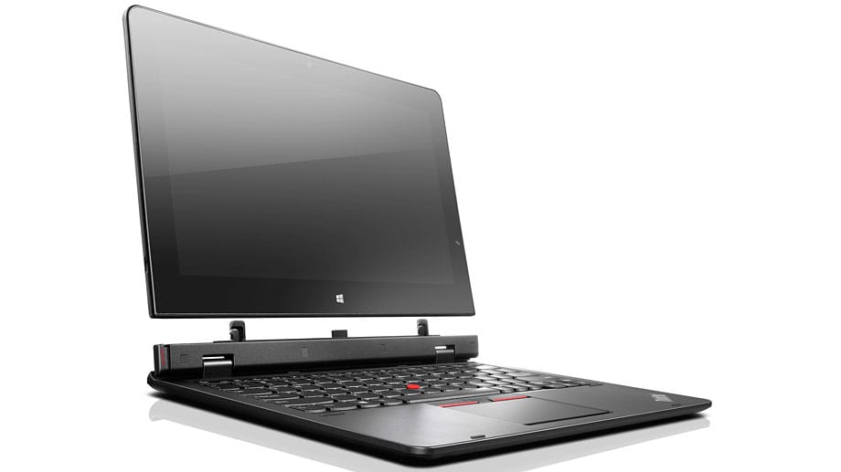 Das Lenovo Thinkpad Helix ist ein Hybrid-Notebook mit Windows 8.1, das im klassischen Notebook-Modus und auch als Tablet genutzt werden kann.