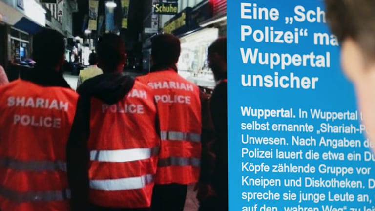 Eine selbst ernannte "Scharia-Polizei" macht Wuppertal unsicher.