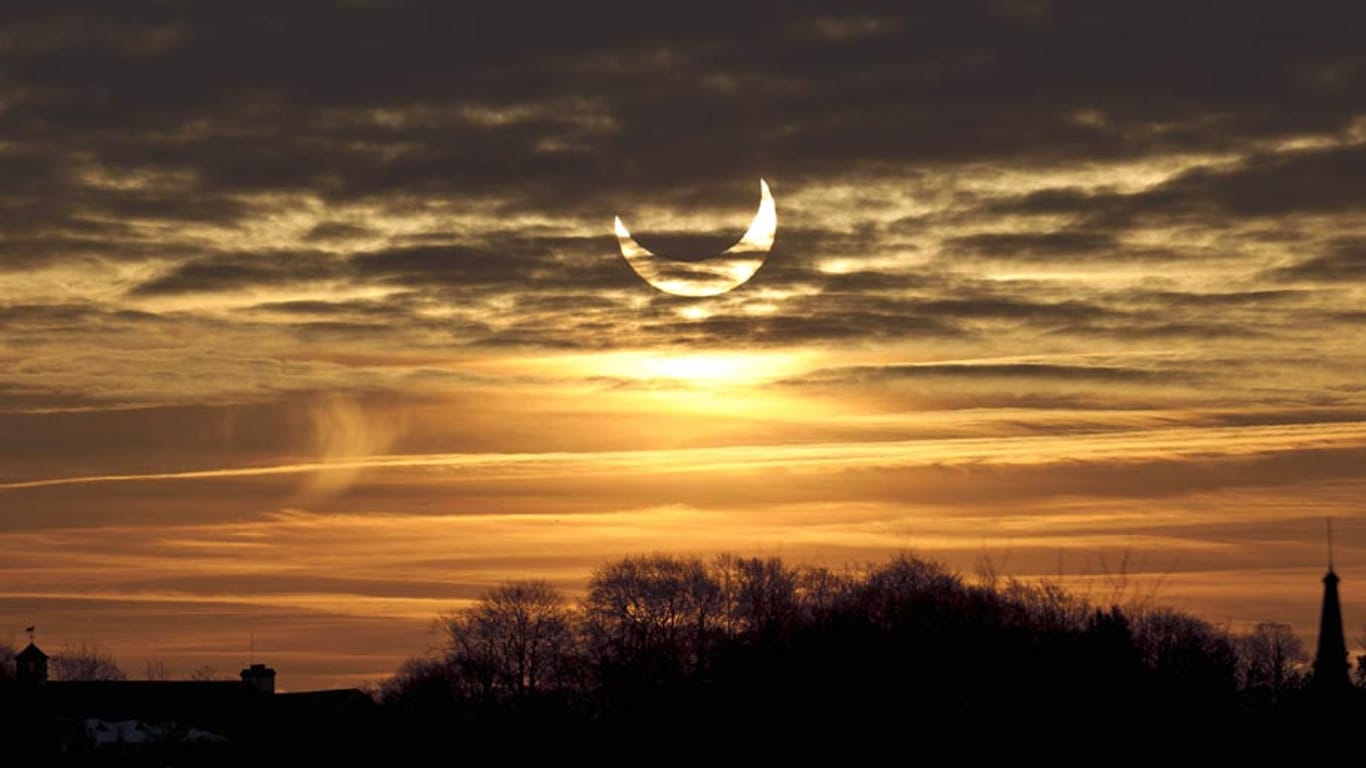 Eine deutliche partielle Sonnenfinsternis könnte im März 2015 die deutschen Stromnetze stören