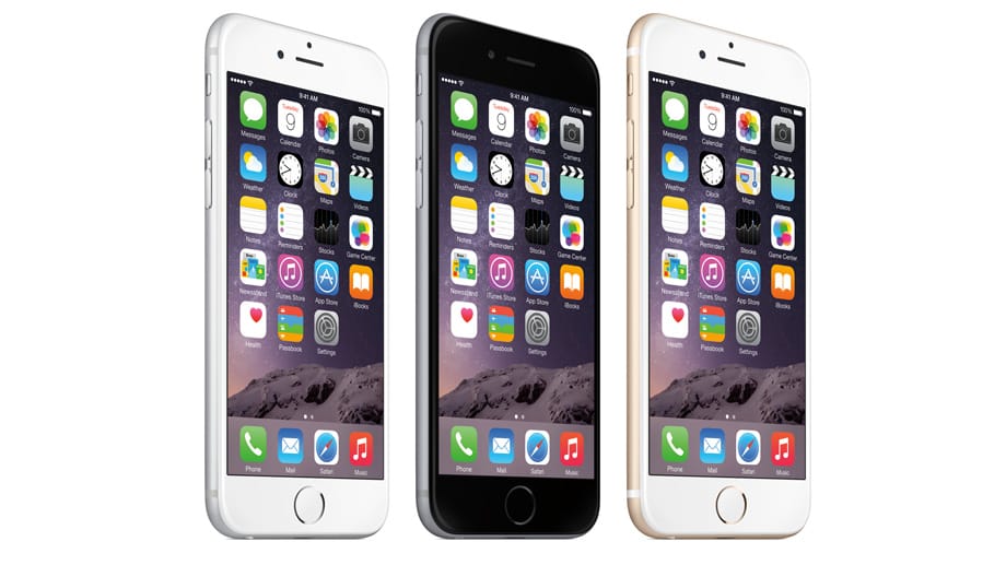 Das iPhone 6 und das iPhone 6 Plus gibt es in drei Farben.