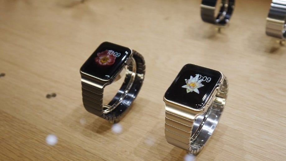 Robust und edel: Design und Individualisierung stehen bei Apples Uhr im Mittelpunkt. Unter anderem wird es Metallarmbänder geben.