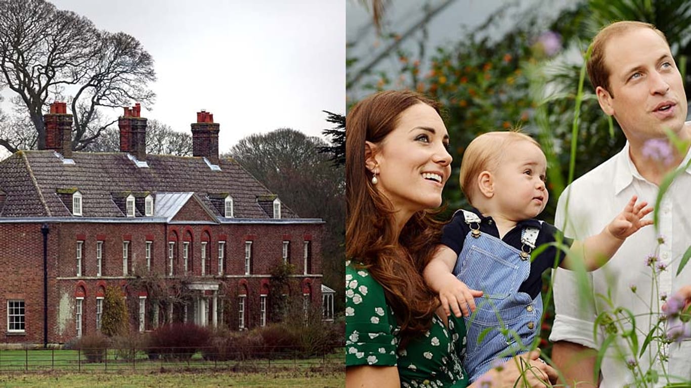 Ein herrliches Anwesen: Prinz William und Kate ziehen aufs Land.