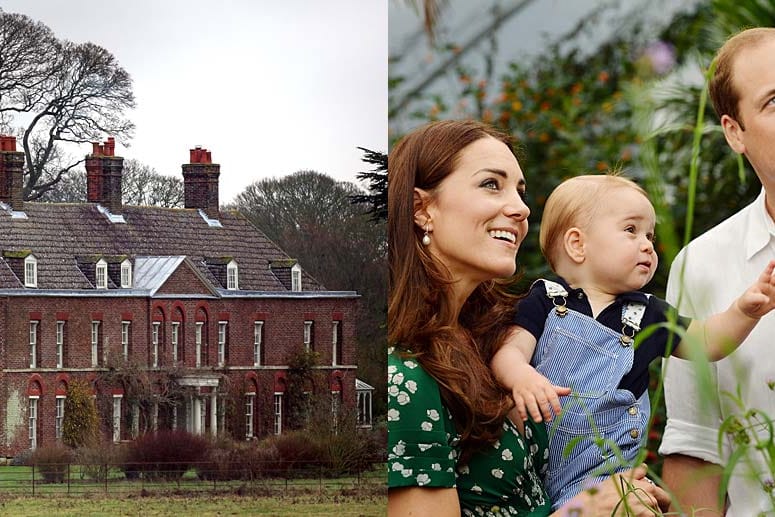 Ein herrliches Anwesen: Prinz William und Kate ziehen aufs Land.