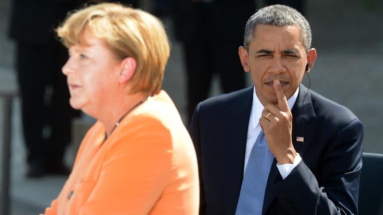 Kanzlerin Merkel und US-Präsident Obama: Deutschland und USA auf Distanz?