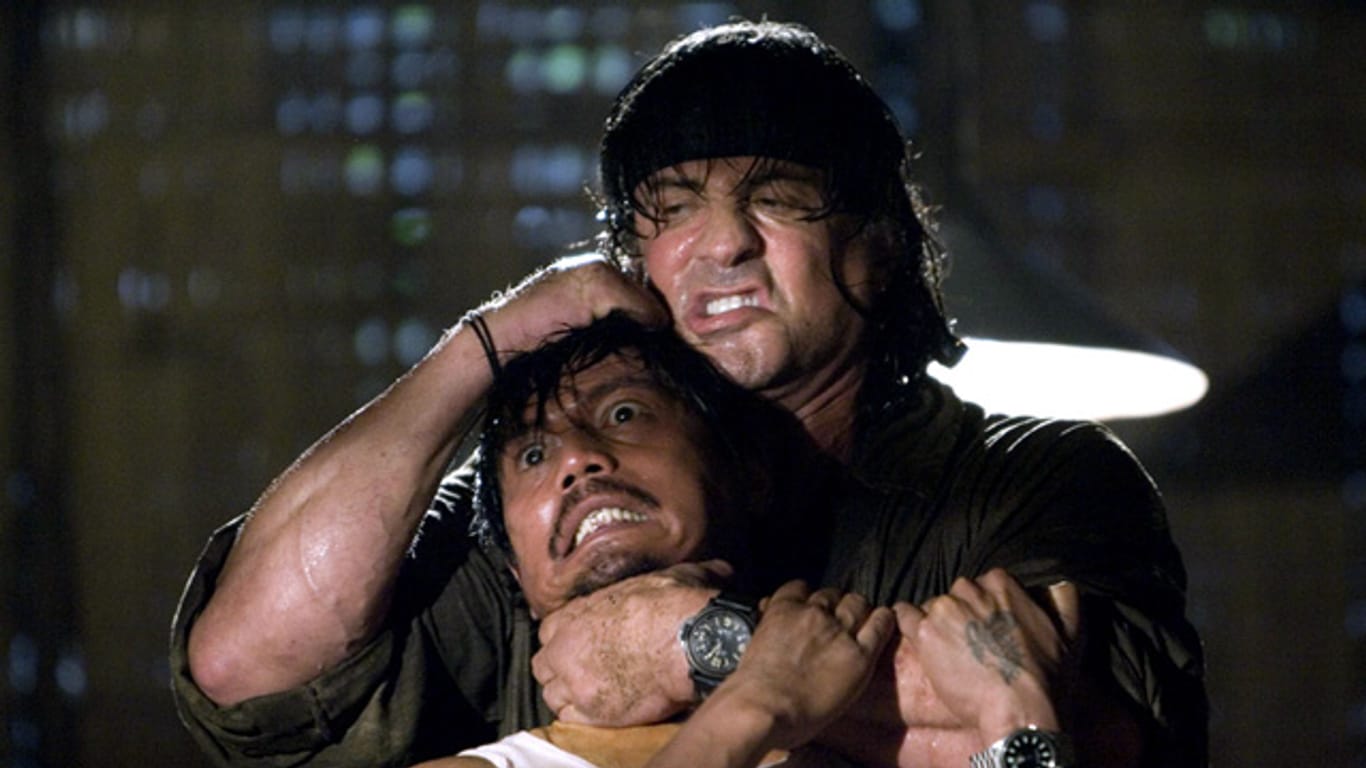 Sylvester Stallone kehrt als John Rambo auf die Leinwand zurück.