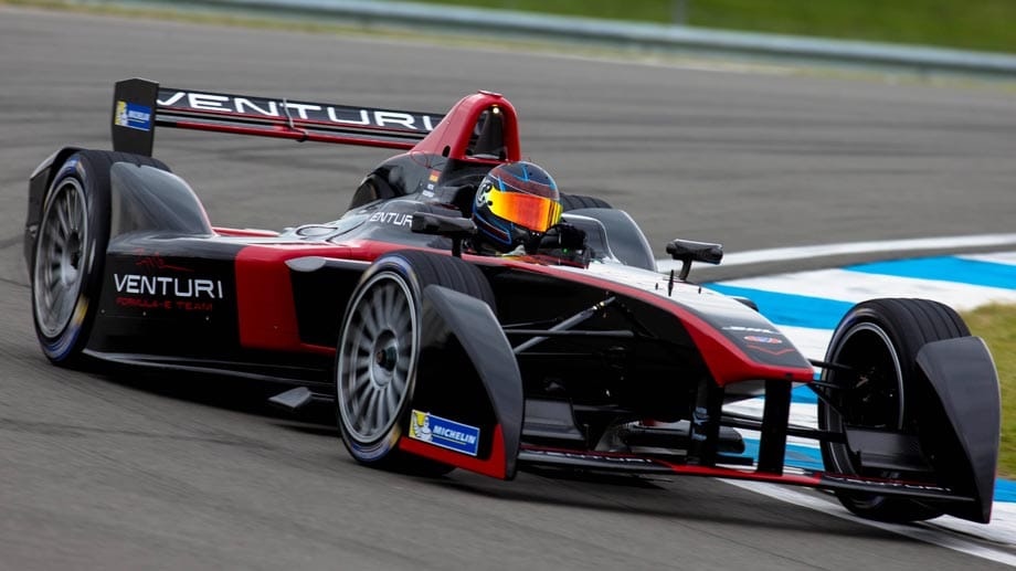 Hollywood-Star Leonardo DiCaprio besitzt in der Formel E das Team Venturi. Einer seiner Fahrer ist Nick Heidfeld.