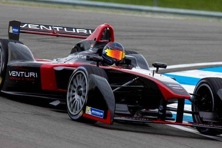 Hollywood-Star Leonardo DiCaprio besitzt in der Formel E das Team Venturi. Einer seiner Fahrer ist Nick Heidfeld.