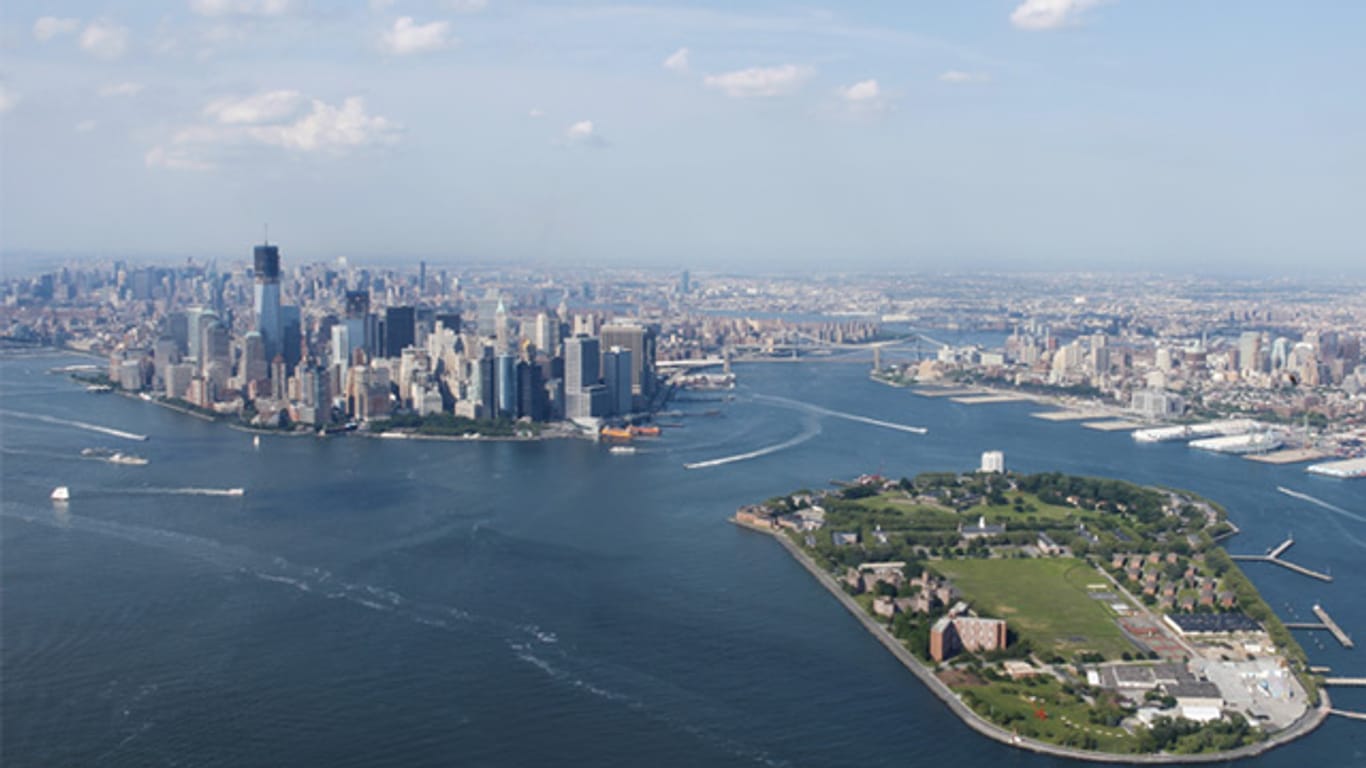 Governors Island liegt direkt vor den Ufern Manhattans - dennoch kennen viele Großstädter die Insel nicht.