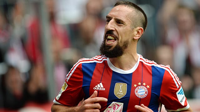 Franck Ribéry vom FC Bayern München